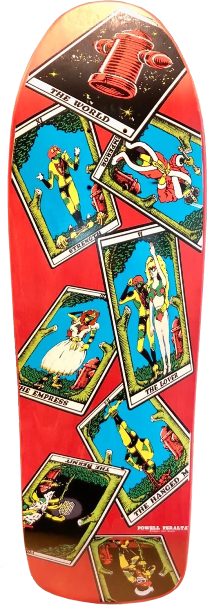 1991 Powell-Peralta Ray Barbee Tarot Cards by Sean Cliver