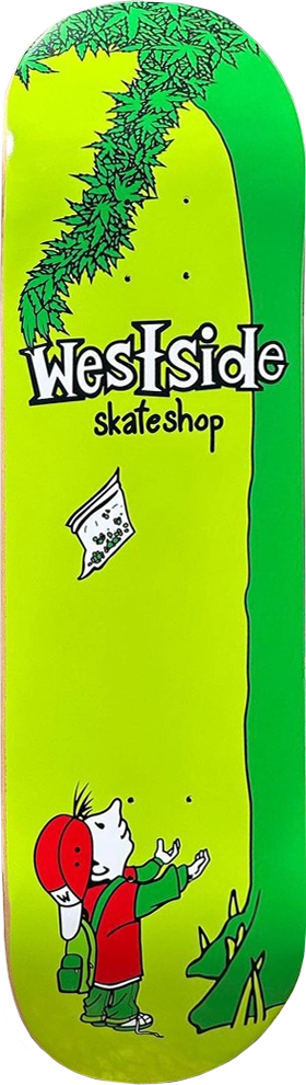 2023 – Westside Skateshop Giving Tree Tribute deck by Zetchy